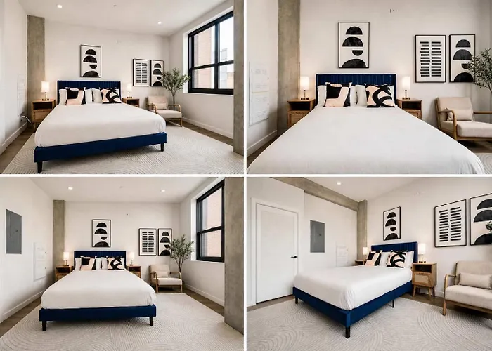 Boulevard Skyline Rooftop Pool Gym & Parking Apartment